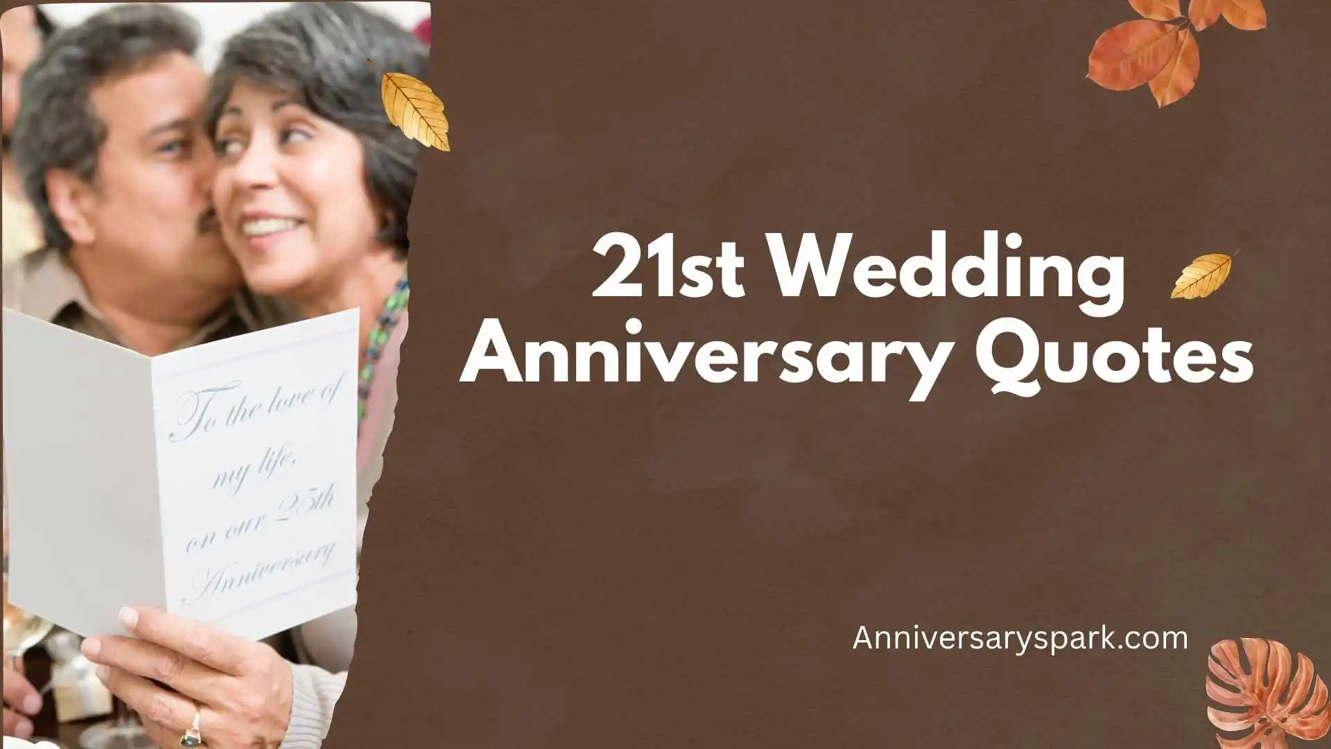 21st Wedding Anniversary Quotes