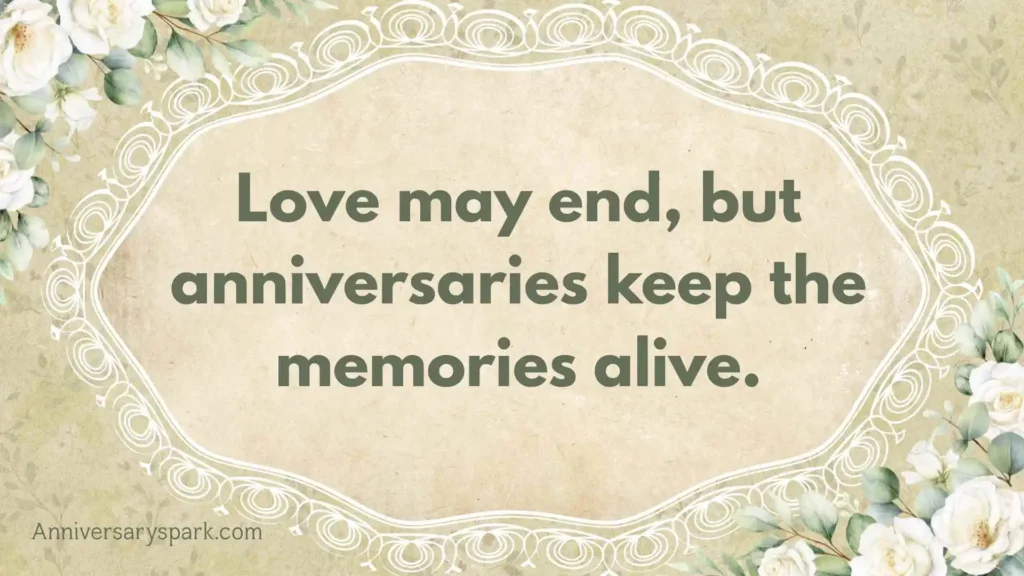 Anniversary Sad Quotes