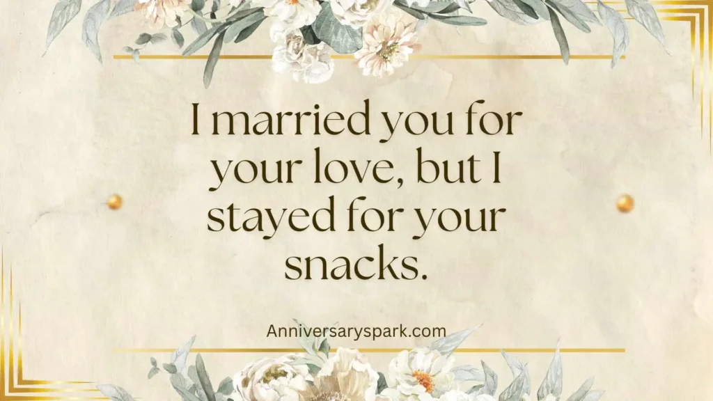 Funny Happy Anniversary Quotes for Wife