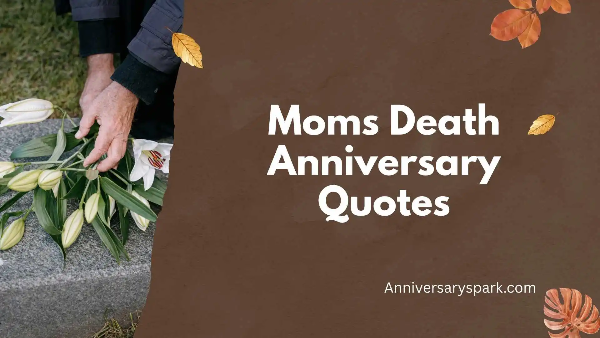 Moms Death Anniversary Quotes