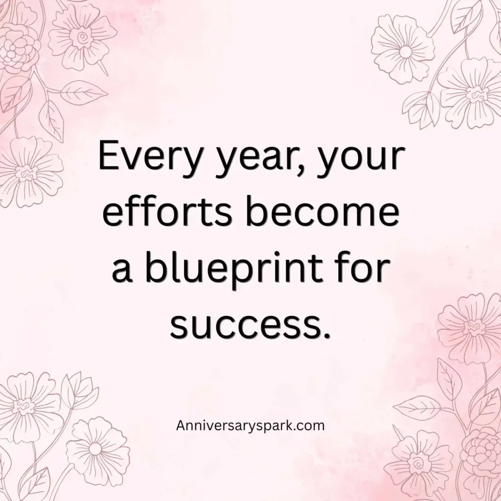 Motivational Work Anniversary Quotes for Employees