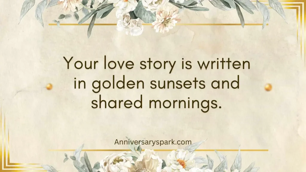 Romantic Golden Anniversary Quotes