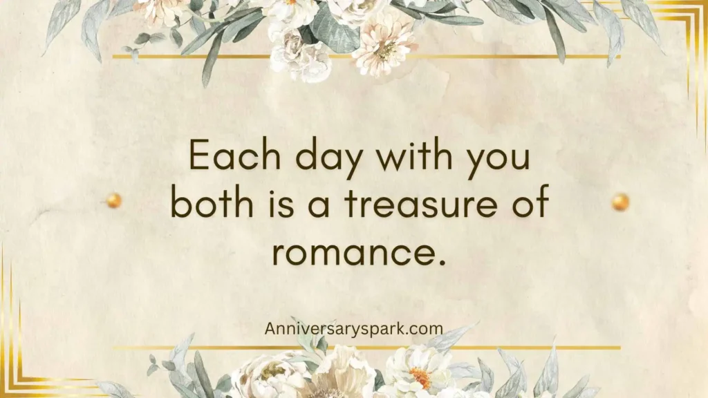 Romantic Happy Anniversary to Both of You Quotes