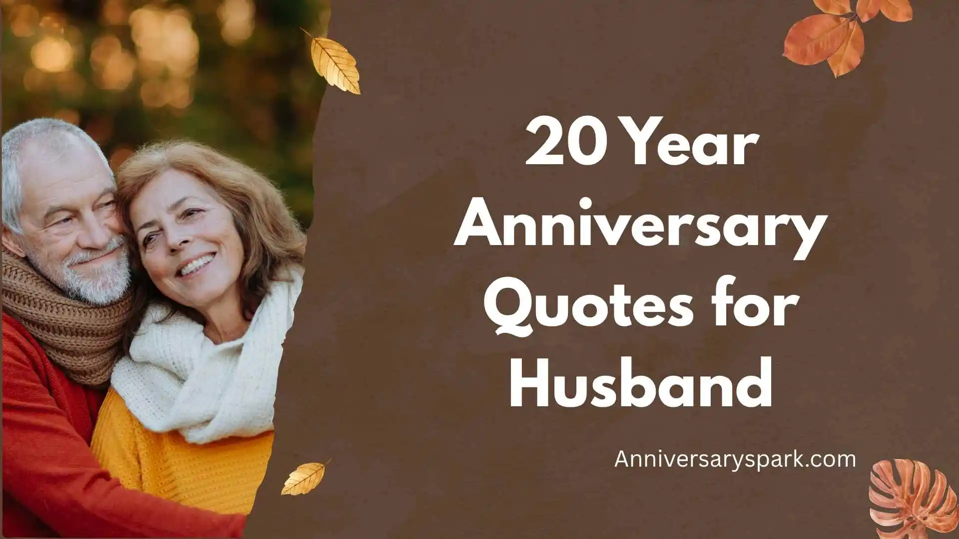 20 Year Anniversary Quotes for Husband
