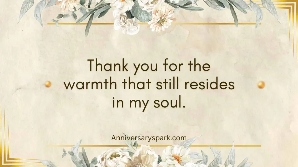 Expressing Gratitude for Their Life
