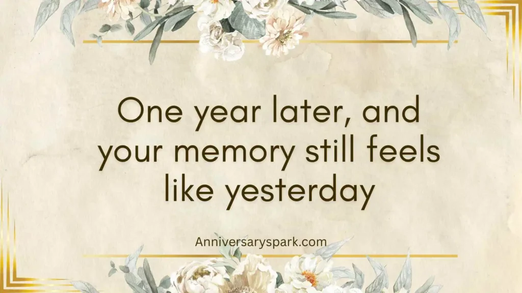 First Death Anniversary Quotes for Deep Remembrance