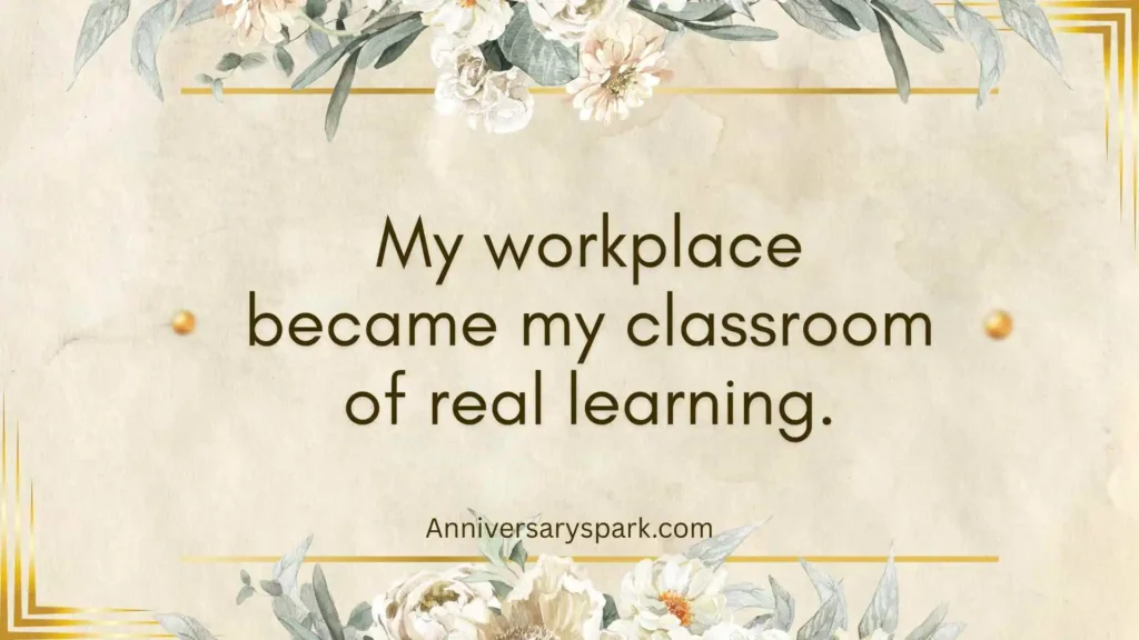 Gratitude for My Work Experience