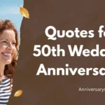 Quotes for 50th Wedding Anniversary