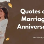Quotes on Marriage Anniversary