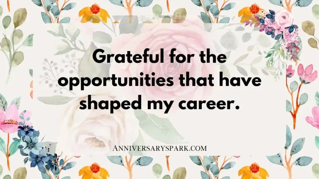 Work Anniversary Quotes for Myself