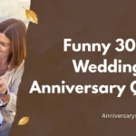Funny 30th Wedding Anniversary Quotes