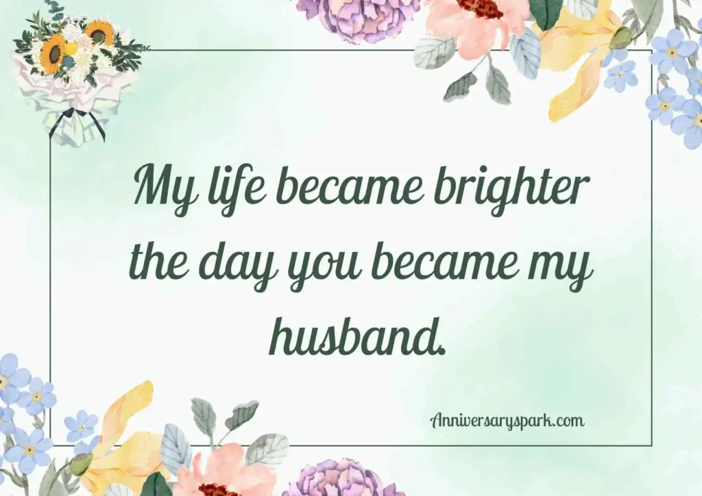 Heartfelt Anniversary Quotes for Husband from Wife